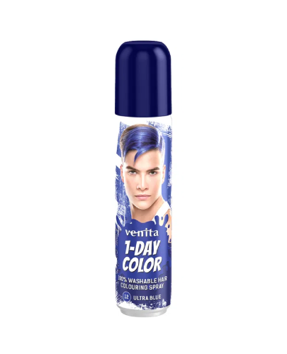 Venita 1-Day Color koloryzujący spray do włosów 12 szafirowy błękit, 50 ml zdjęcie