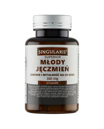 SINGULARIS SUPERIOR MŁODY JĘCZMIEŃ 500 mg - 60 kaps. zdjęcie