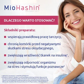 MioHashin, 60 kapsułek Mio + 30 kapsułek Hashin