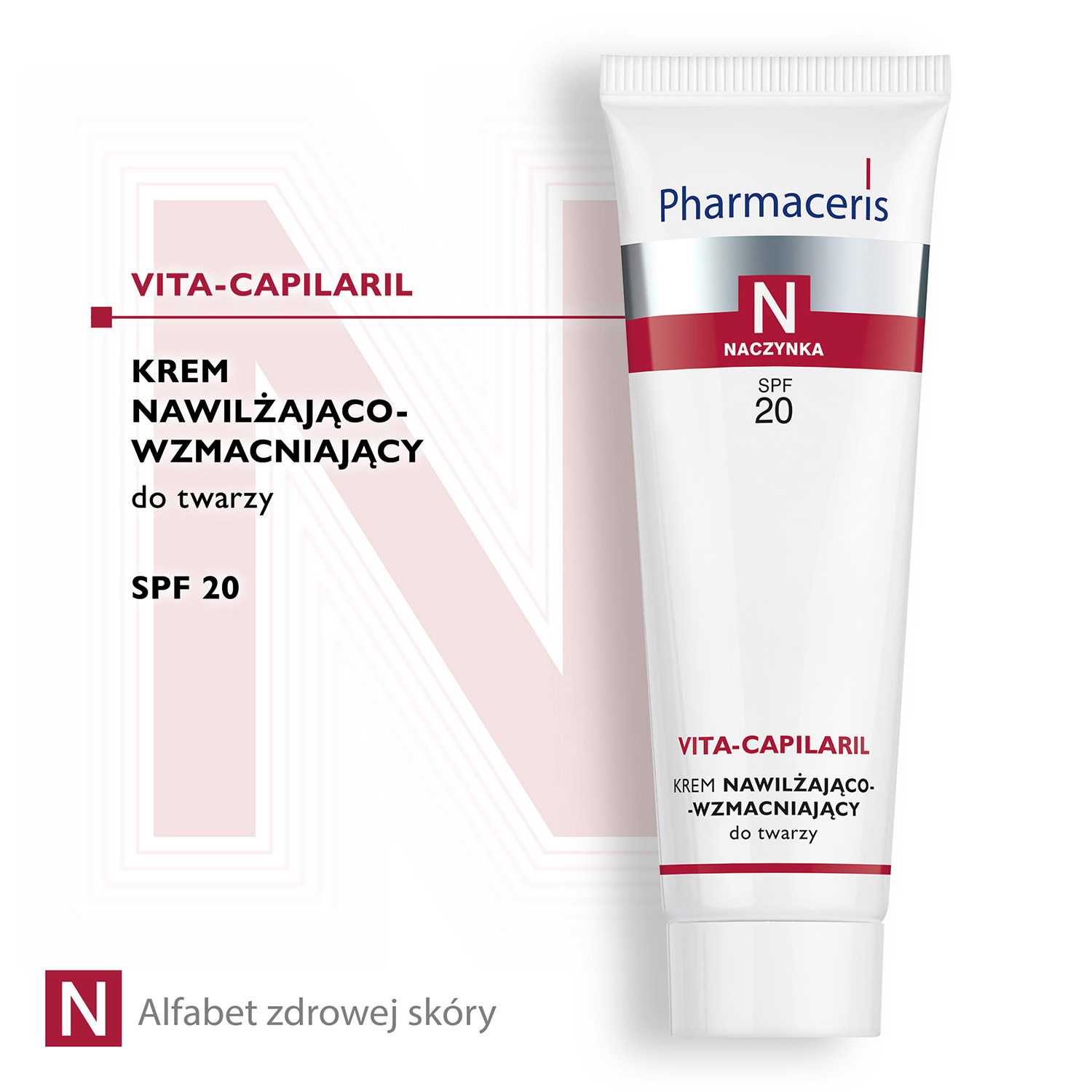Pharmaceris N Vita-Capilaril krem SPF20 nawilżająco wzmacniający do twarzy 50 ml