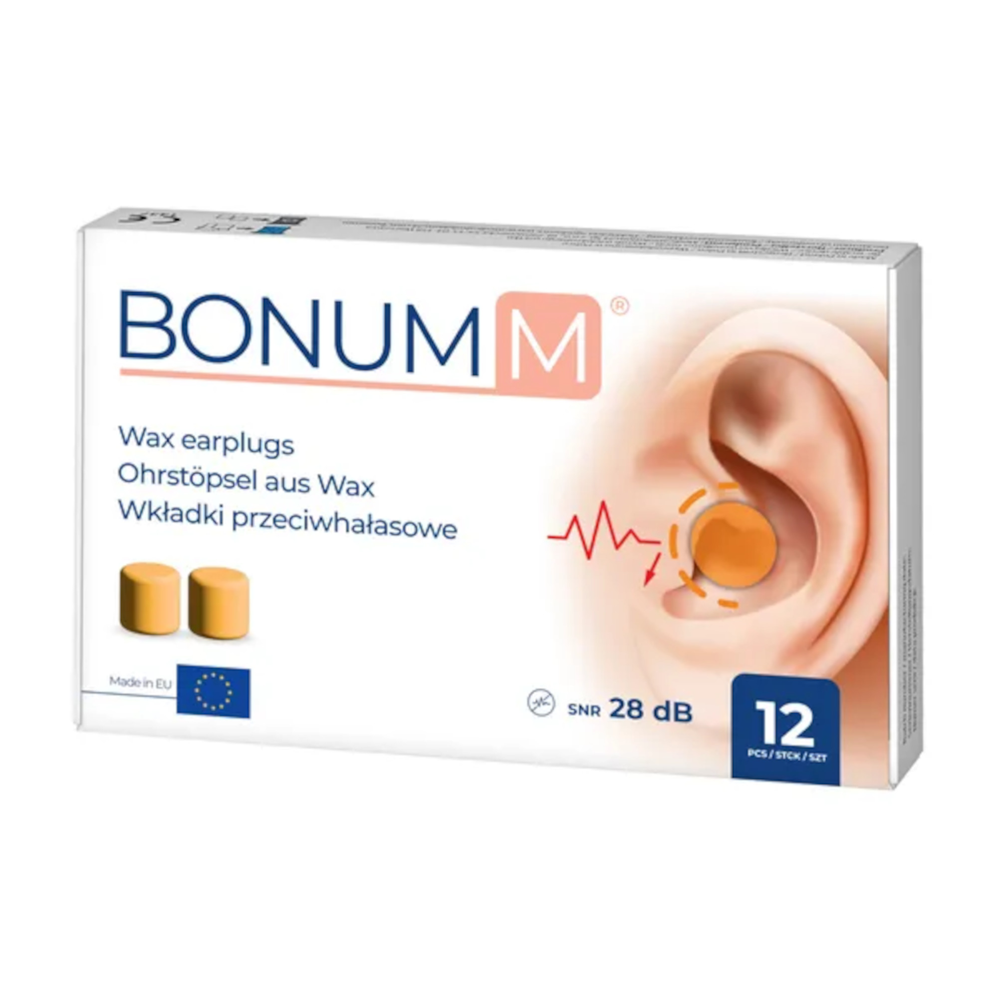 Bonumm wkładki przeciwhałasowe 12 sztuk zdjęcie