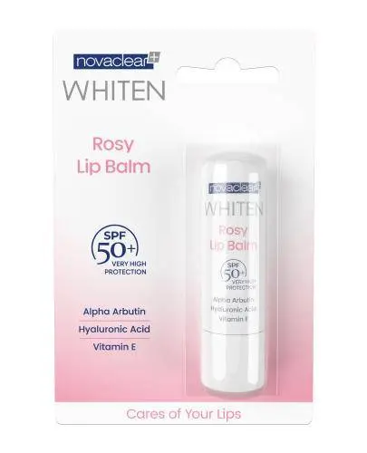 Novaclear Whiten Rosy Lip Balm, Pomadka do ust ochronna, 4,9 g zdjęcie