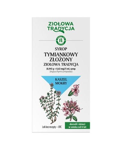 ZIOŁOWA TRADYCJA Syrop tymiankowy złożony, 125 g zdjęcie