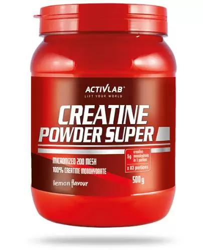 ActivLab Creatine Powder Super smak cytrynowy 500 g zdjęcie