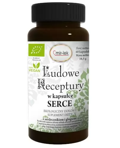Ludowe Receptury Serce 60 kapsułek zdjęcie