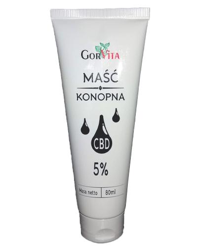 Gorvita Maść konopna 5% CBD, 80 ml, wskazania zdjęcie