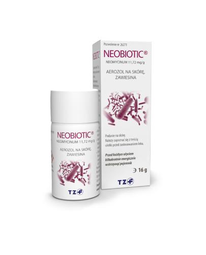 Neobiotic 11,72 mg/g aerozol na skórę 16 g zdjęcie