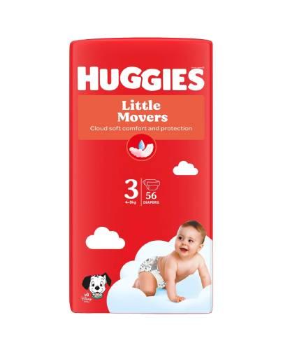 HUGGIES ULTRA COMFORT 3 Pieluchy 5-8 kg, 56 sztuk zdjęcie