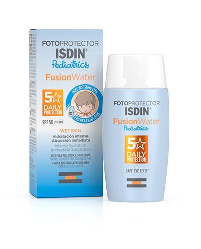 Fotoprotector Isdin Pediatrics Fusion Water Krem do twarzy dla dzieci SPF 50 - 50 ml zdjęcie