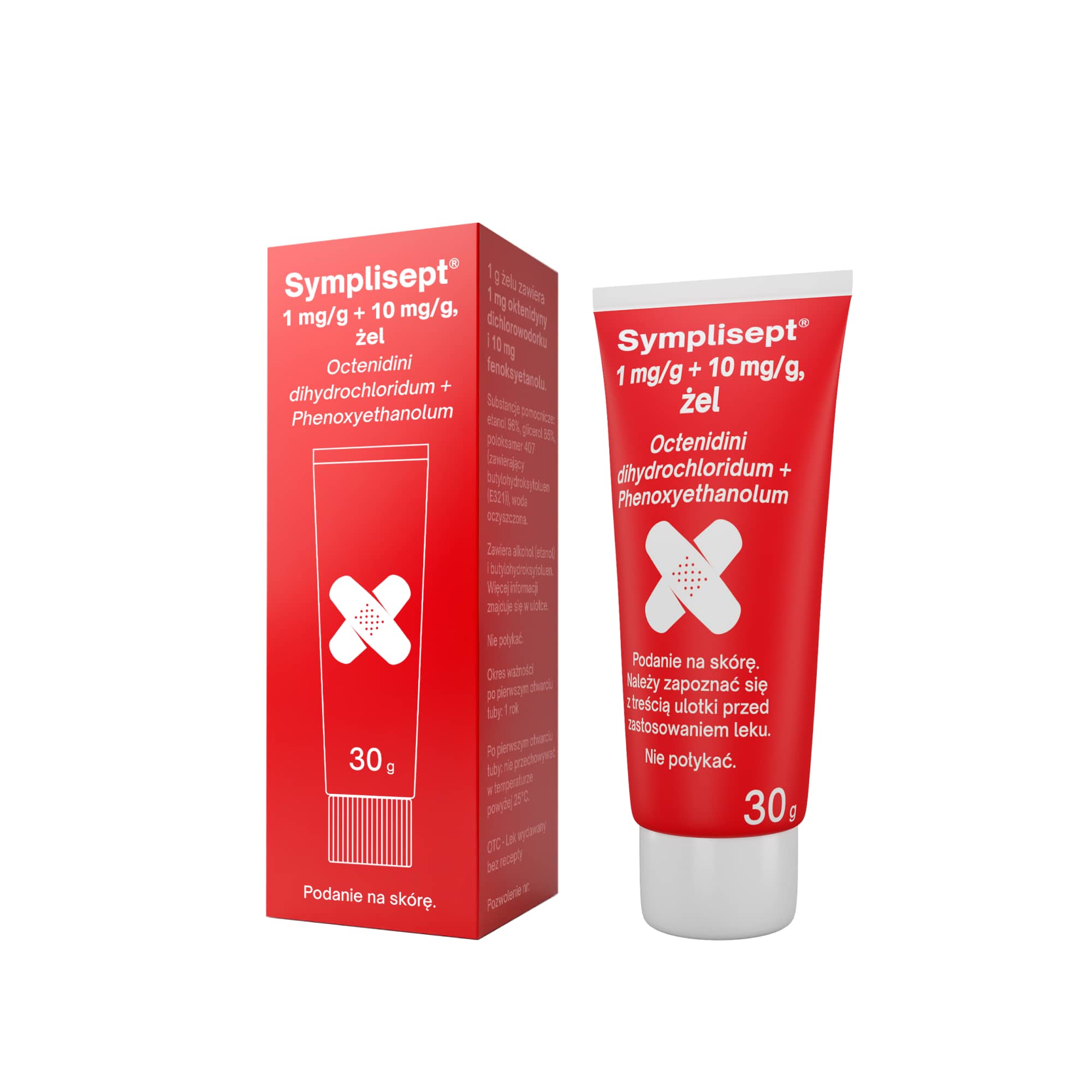 Symplisept do dezynfekcji ran, żel 30 g zdjęcie