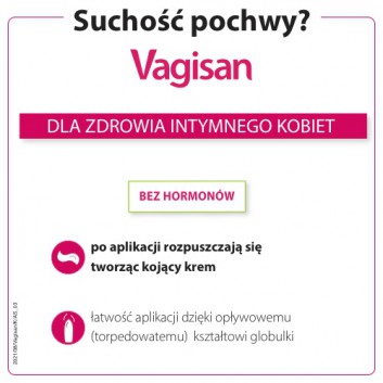Vagisan Cremolum globulki nawilżające 16 sztuk