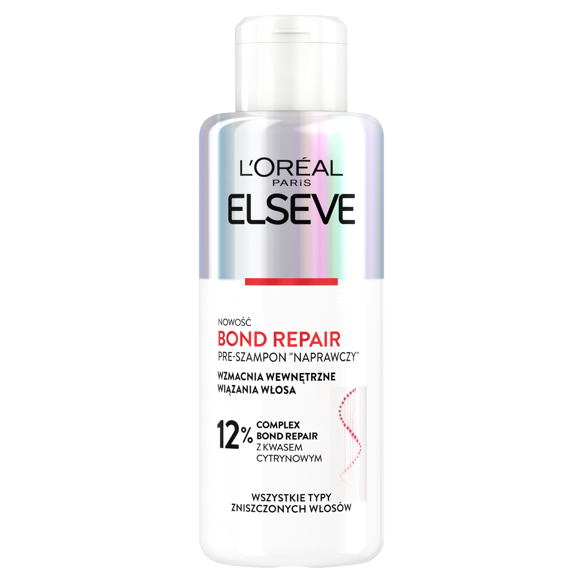 L'Oreal Elseve Bond Repair Pre-Szampon naprawczy wzmacniający wewnętrzne wiązania włosa, 200 ml zdjęcie