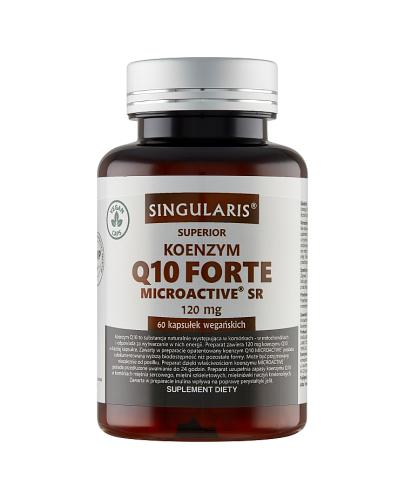 Singularis Superior Koenzym Q10 Forte SR 120 mg - 60 kaps. - cena, opinie, właściwości zdjęcie