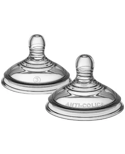 Tommee Tippee Advanced Anti-colic smoczek antykolkowy o szybkim przepływie 2 sztuki [42122451] zdjęcie