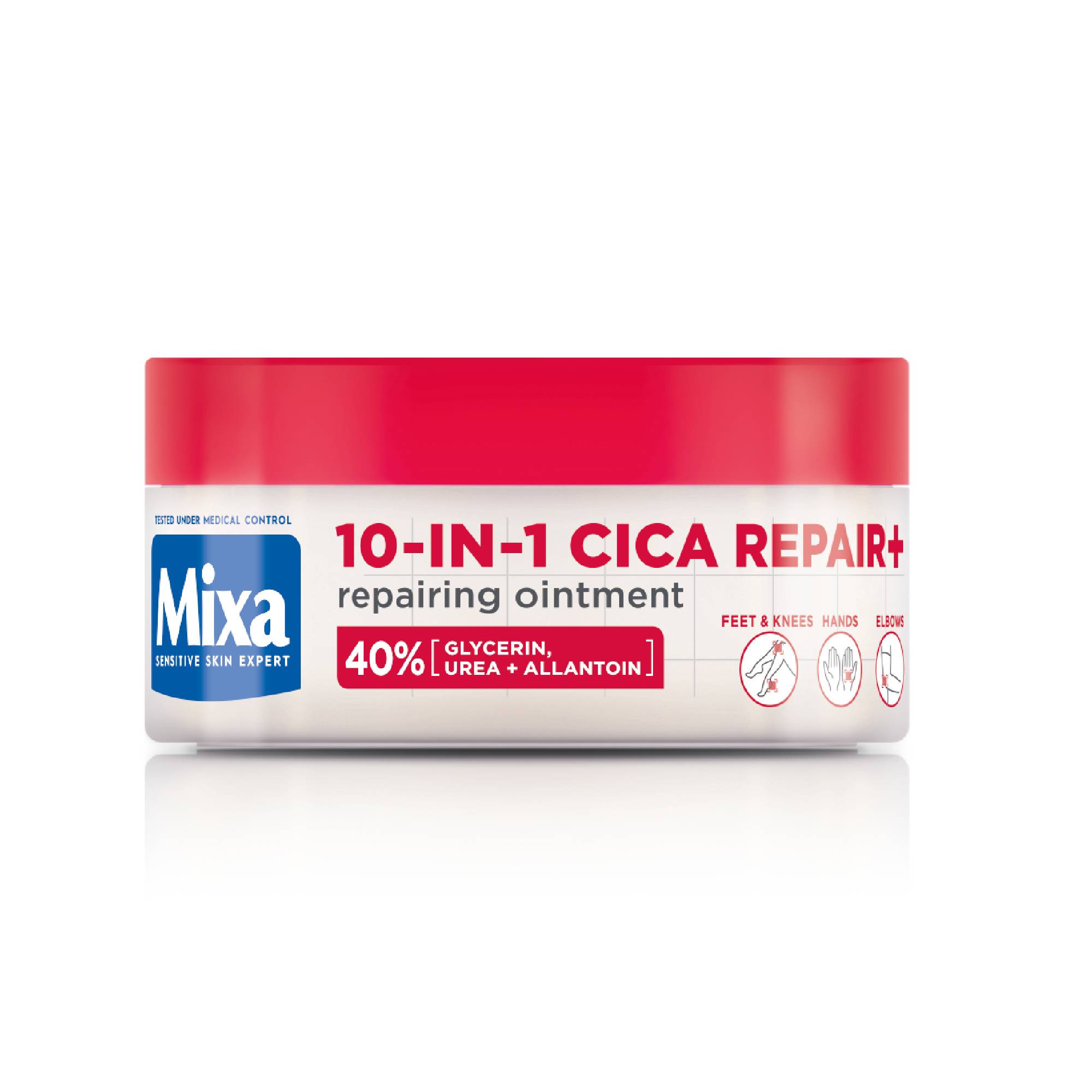 Mixa Cica Repair Skoncentrowany krem regenerujący 10w1, 150 ml