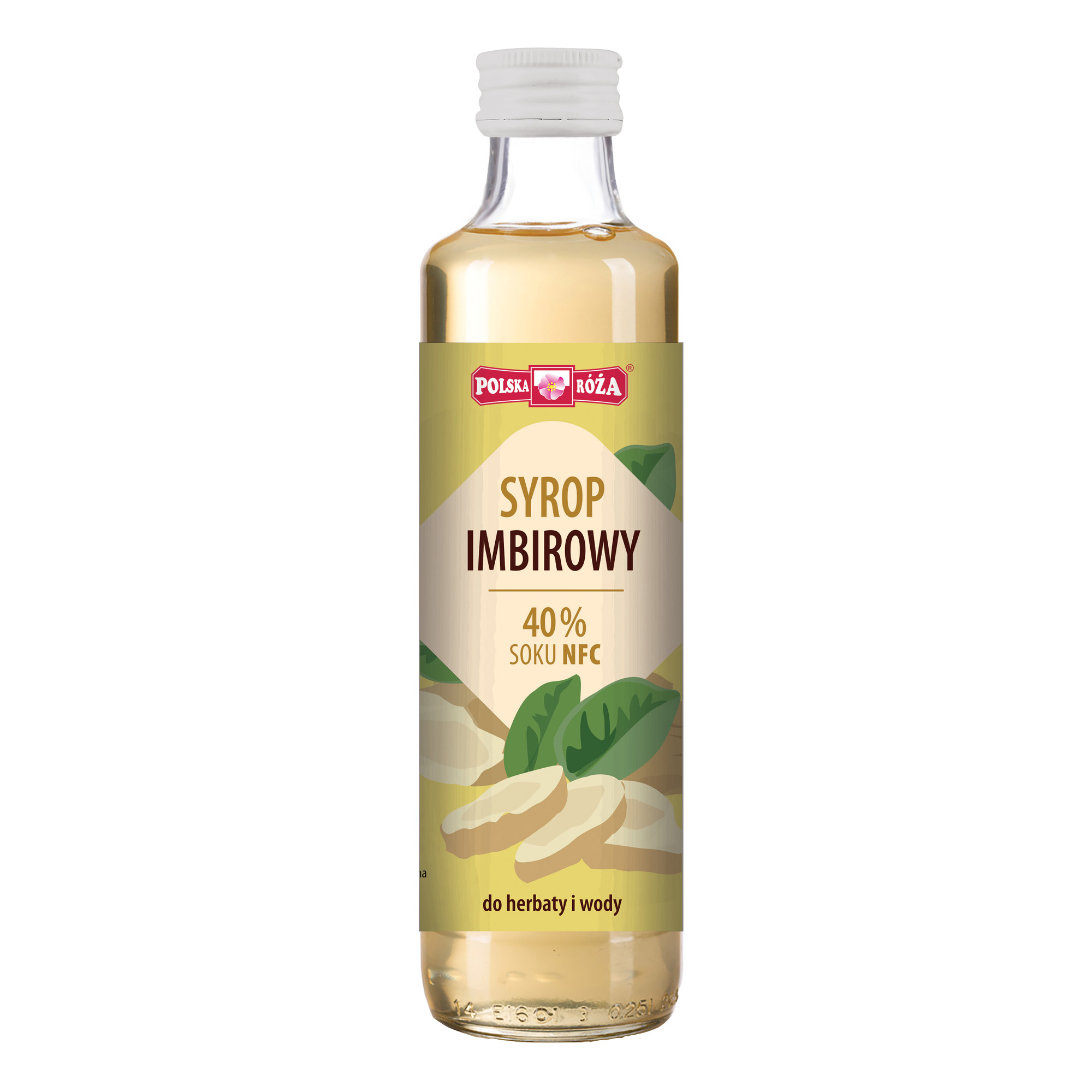 Polska Róża, Syrop imbirowy, 250 ml zdjęcie