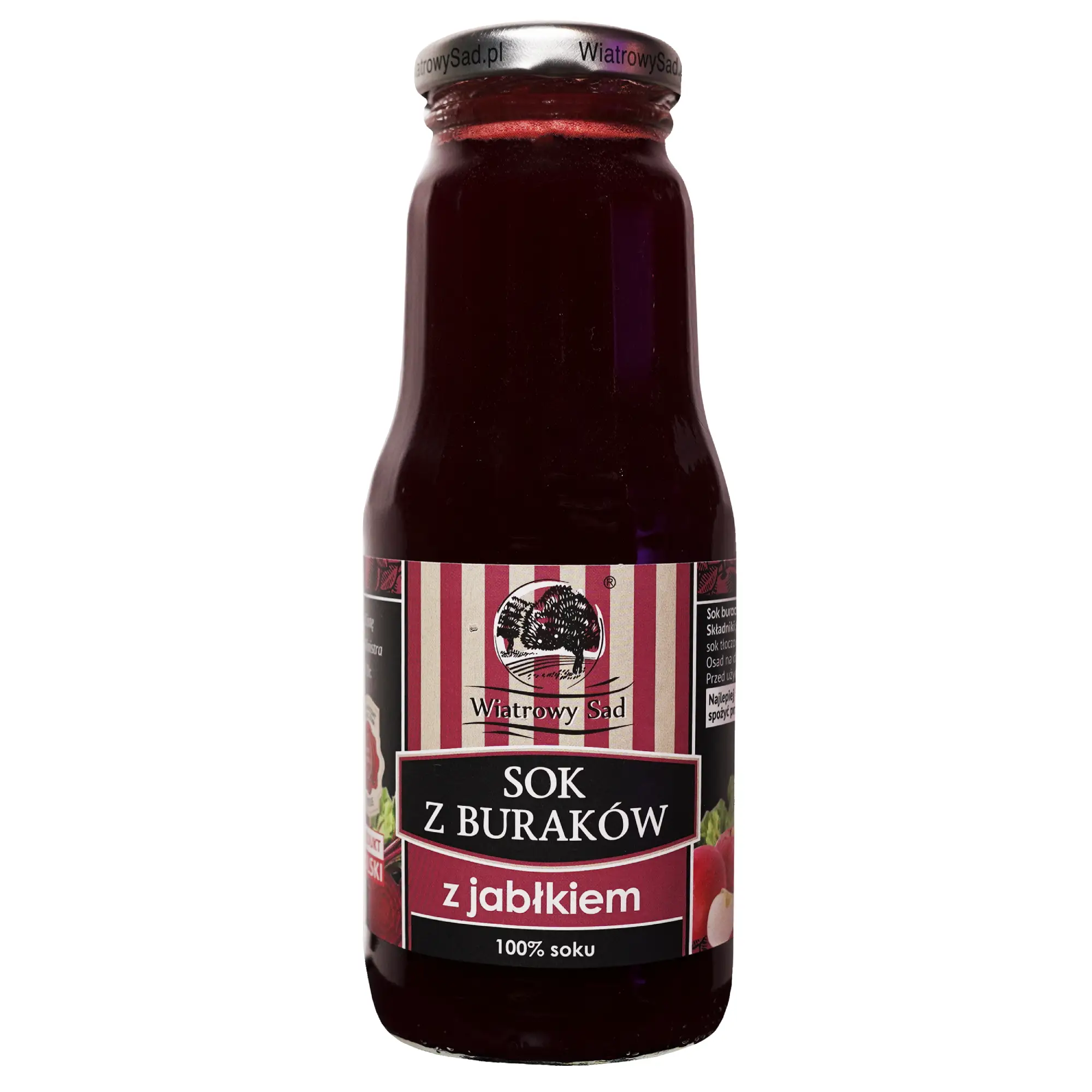 Wiatrowy Sad, Sok z buraków z jabłkiem, 300 ml zdjęcie
