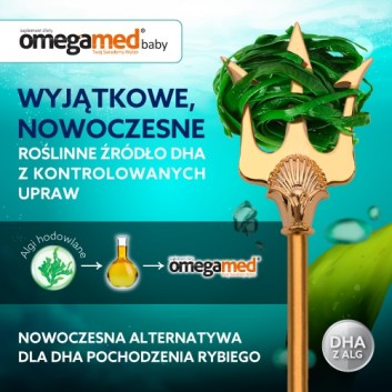 Omegamed Baby DHA z ALG dla niemowląt i dzieci 30 kapsułek