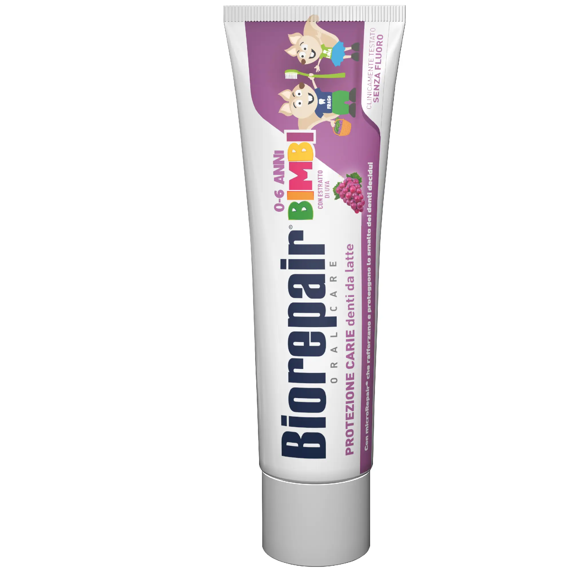 Biorepair Kids 0-6 Pasta Winogronowa, 75 ml