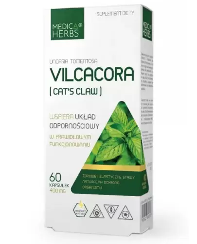 Medica Herbs Vilcacora 60 kapsułek zdjęcie