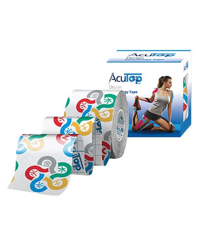 AcuTop Design Kinesiology Tape 5 cm x 5 m 5 Elementów, 1 szt., cena, wskazania, opinie zdjęcie