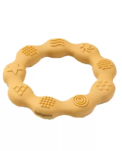 Babyono gryzak silikonowy Ring 1 sztuka [825/01] zdjęcie