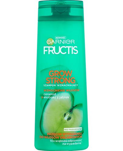 Garnier Fructis Grow Strong Szampon wzmacniający - 400 ml - cena, opinie, stosowanie zdjęcie