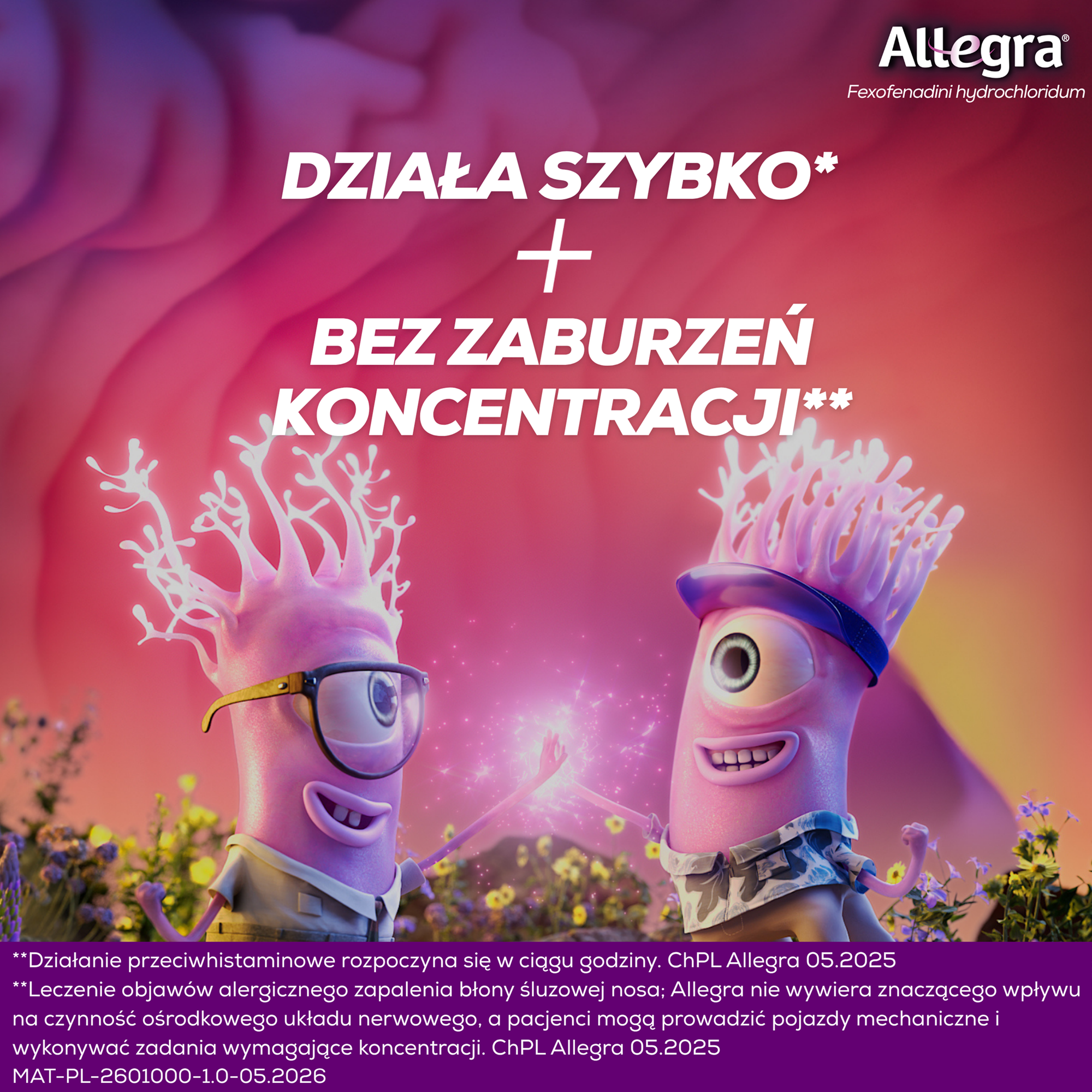 Allegra 120 mg, tabletki powlekane, 10 sztuk