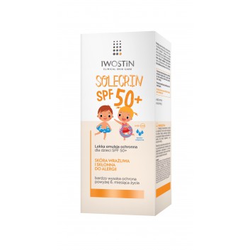 Iwostin Solecrin lekka emulsja ochronna dla dzieci SPF 50+ 100 ml