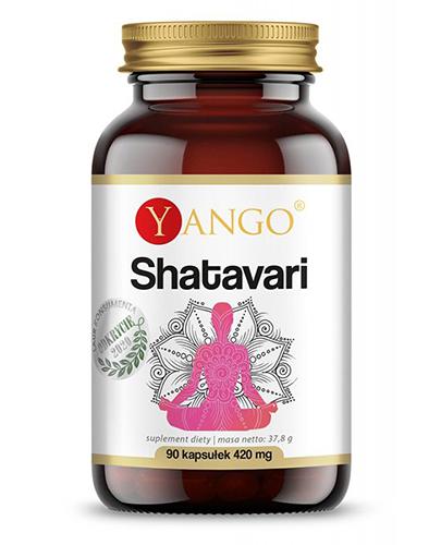 Yango Shatavari ekstrakt 10:1, 90 kaps. cena, opinie, właściwości zdjęcie