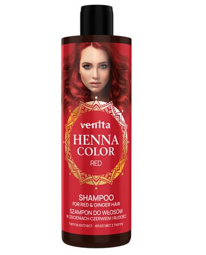 VENITA Color Szampon Red do włosów w odcieniach czerwieni i rudości, 300 ml zdjęcie