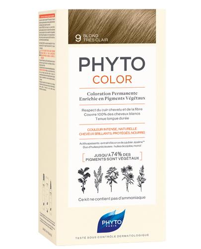 PHYTO COLOR Farba do włosów - 9 BARDZO JASNY BLOND zdjęcie