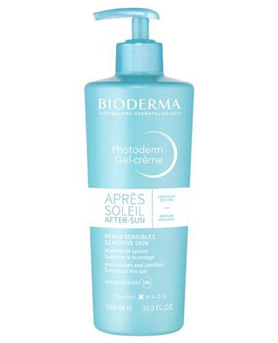 Bioderma Photoderm Gel-Creme Apres-Soleil Fraicheur Łagodzący Żel-Krem przedłużający opaleniznę, 500 ml cena, opinie, skład zdjęcie