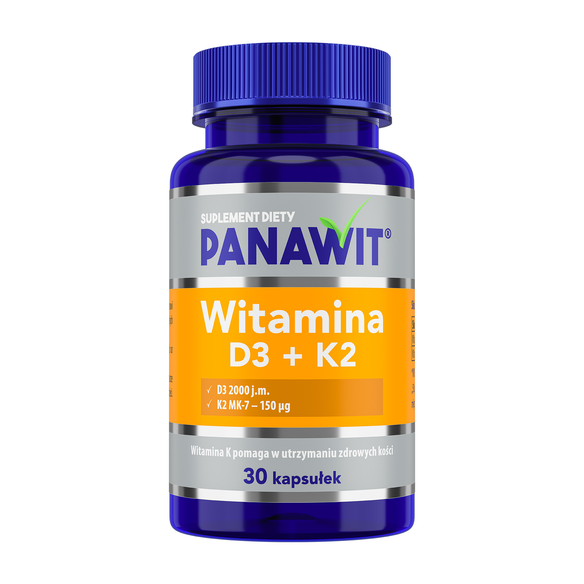 Panawit witamina D3 + K2 30 kapsułek zdjęcie