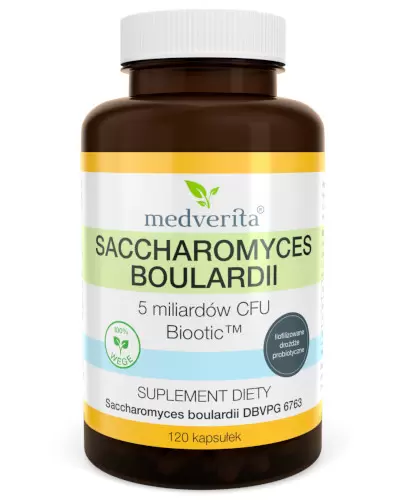 Medverita Saccharomyces Boulardii 120 kapsułek zdjęcie