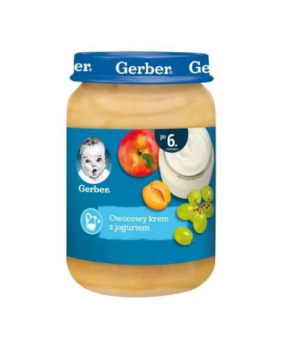 Gerber Owocowy krem z jogurtem po 6. miesiącu, 190 g zdjęcie