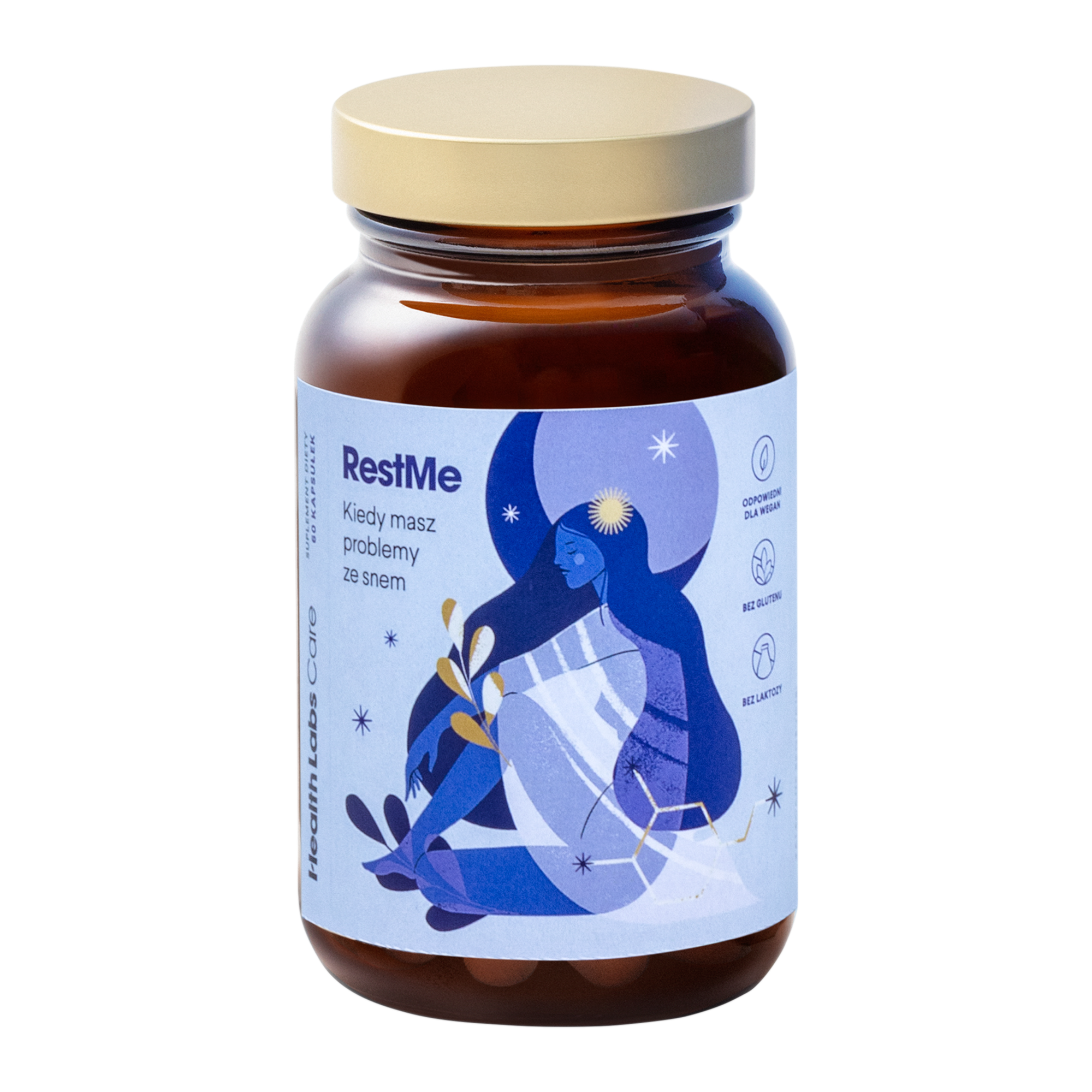 Health Labs Care, RestMe, kapsułki, 60 sztuk zdjęcie