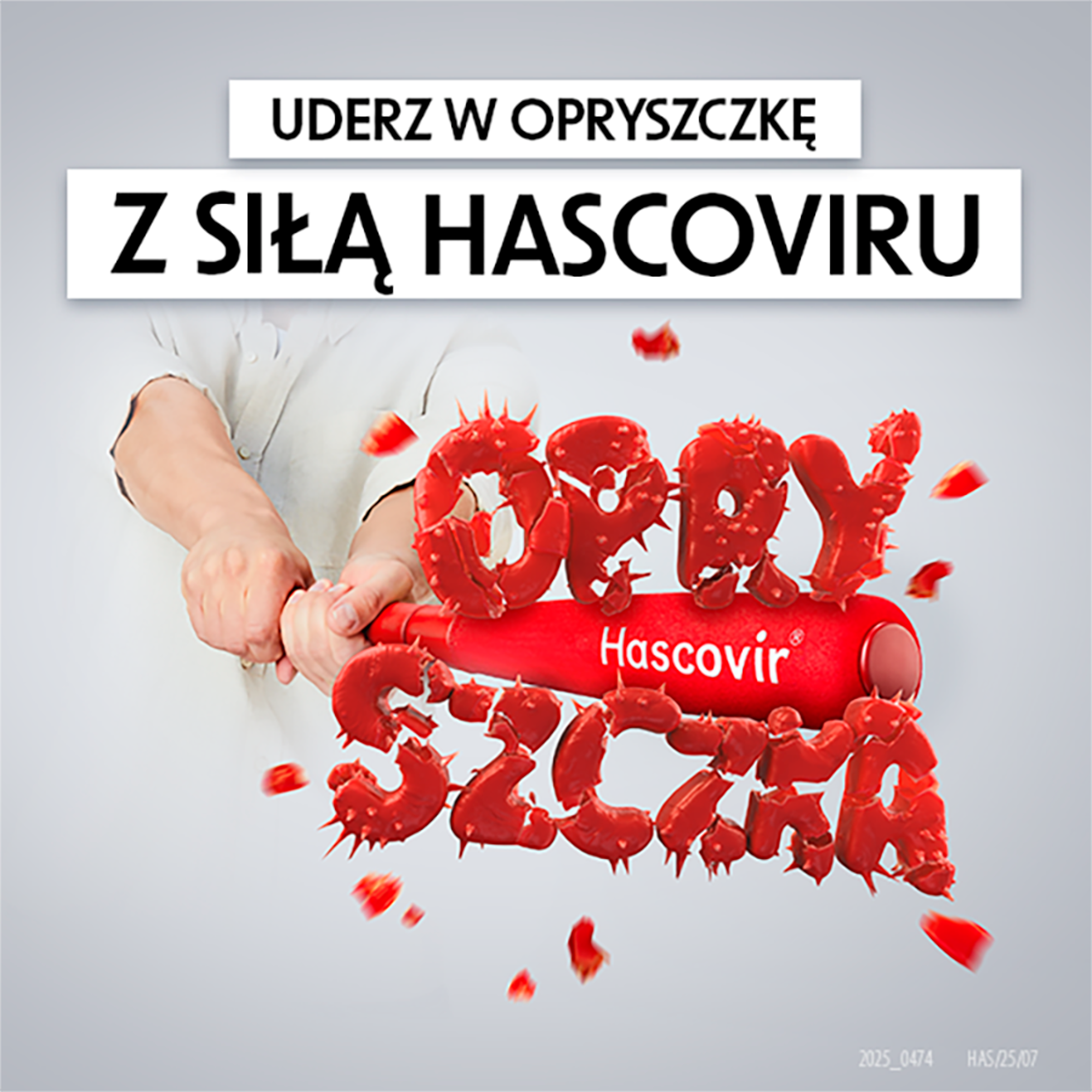 HASCOVIR Plastry na opryszczkę, 15 plasterków
