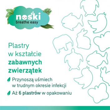 Noski plastry aromatyczne 6 sztuk