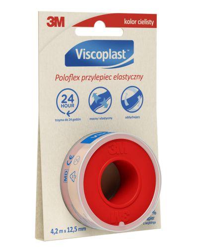 Viscoplast Poloflex przylepiec elastyczny 4,2 m x 12,5 mm 1 sztuka zdjęcie