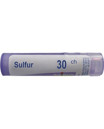 BOIRON Sulfur 30 CH granulki - 4 g - cena, opinie, skład zdjęcie
