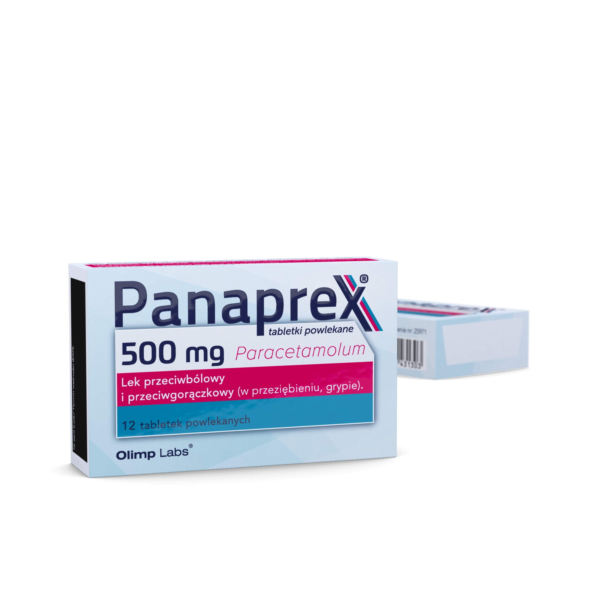 Panaprex 500 mg, 12 tabletek powlekanych zdjęcie