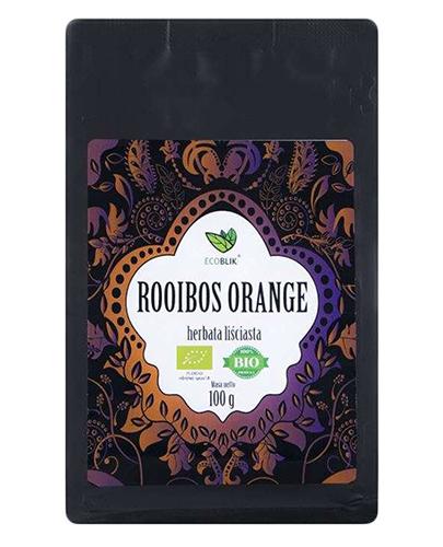 Ecoblik Herbata ROOIBOS ORANGE luz EKO, 100 g, cena, opinie, wskazania zdjęcie