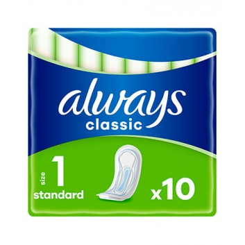 ALWAYS CLASSIC Podpaski Standard, 10 sztuk