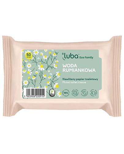 Luba Eco Family Woda Rumiankowa Nawilżany Papier toaletowy, 50 szt. - cena, opinie, właściwości zdjęcie