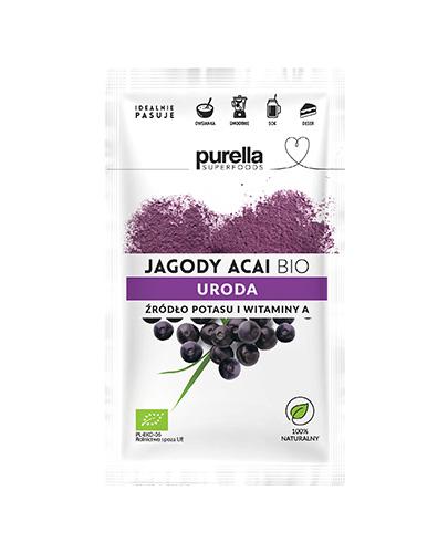 PURELLA Superfoods Jagody Acai Bio, proszek, 21 g zdjęcie