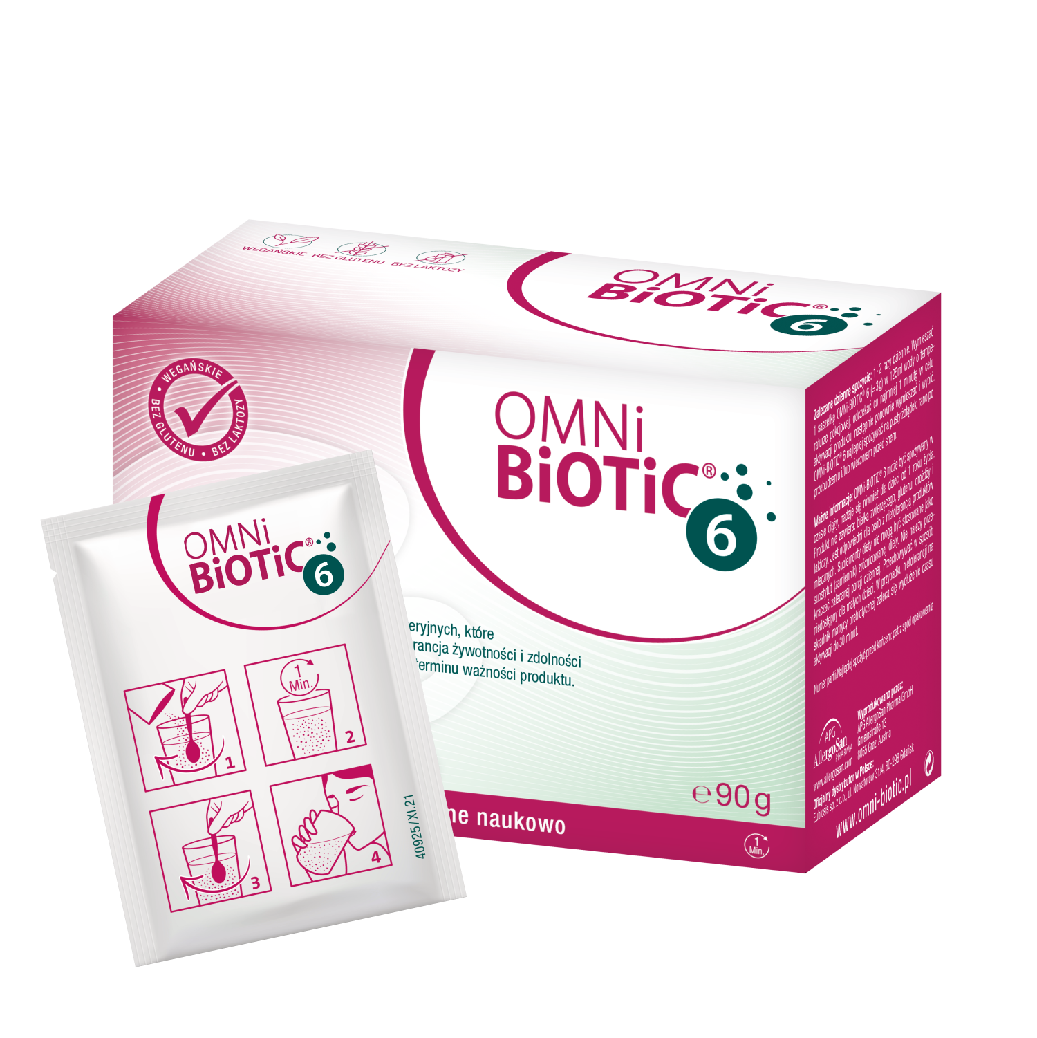 Omni-Biotic 6, proszek, 30 saszetek