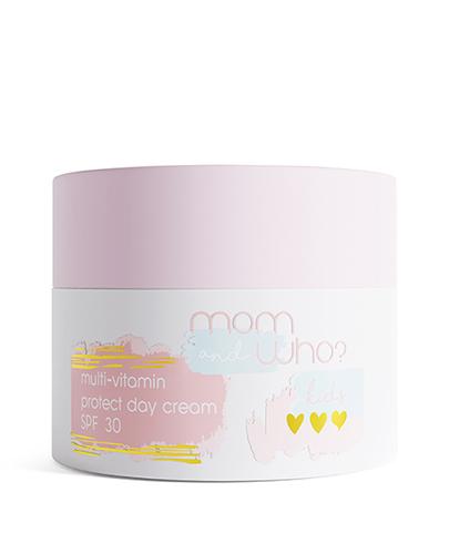 Mom & Who Kids, krem multiwitaminowy dla dzieci SPF 30, 50 ml zdjęcie