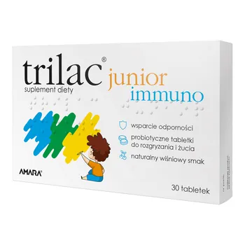 Trilac Junior immuno, tabletki do ssania, 30 sztuk zdjęcie