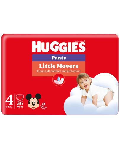 Huggies pieluchomajtki Little Movers Pants Jumbo Pack (4) 36 szt zdjęcie